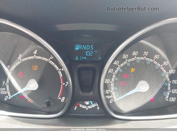 3FADP4EJ0KM158012 2019 FORD FIESTA White Widok tylnych siedzeń