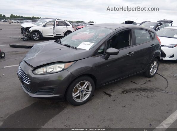 3FADP4EJ1HM169125 2017 FORD FIESTA Gray წინა მარცხენა ხედი სამი მეოთხედიდან