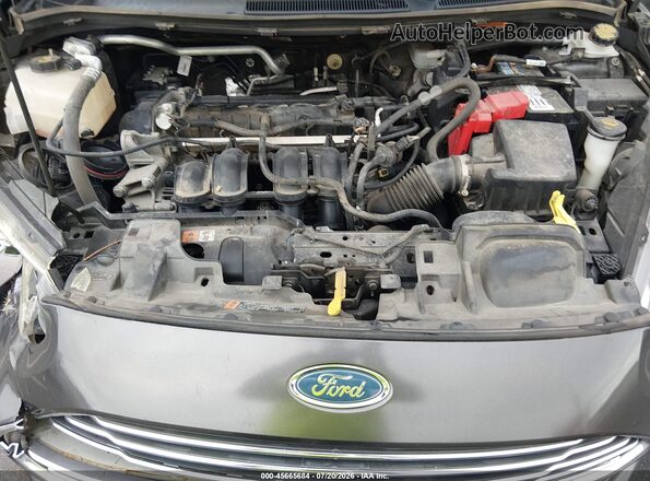 3FADP4EJ1HM169125 2017 FORD FIESTA Gray უკანა ხედი