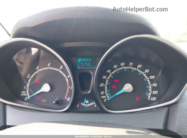 3FADP4EJ1JM127530 2018 FORD FIESTA Серебряный Вид задних сидений