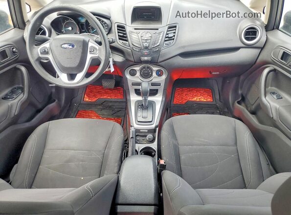 3FADP4EJ1KM155569 2019 FORD FIESTA Gray Widok deski rozdzielczej