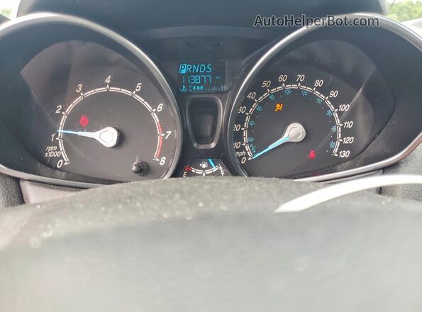 3FADP4EJ1KM155569 2019 FORD FIESTA Gray Widok zestawu wskaźników
