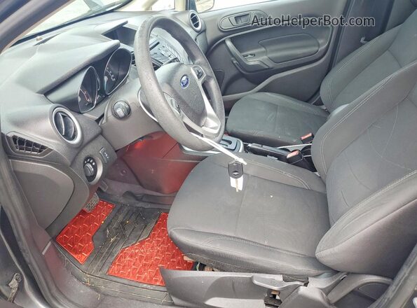 3FADP4EJ1KM155569 2019 FORD FIESTA Gray Widok wnętrza z przodu