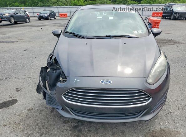 3FADP4EJ1KM155569 2019 FORD FIESTA Gray Widok z przodu