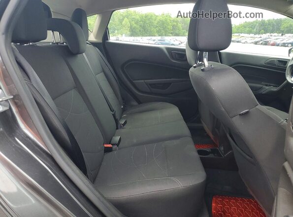 3FADP4EJ1KM155569 2019 FORD FIESTA Gray Widok tylnych siedzeń