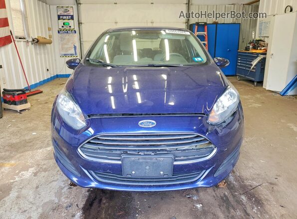 3FADP4EJ2GM204804 2016 FORD FIESTA Синий Вид спереди