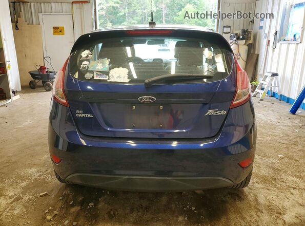 3FADP4EJ2GM204804 2016 FORD FIESTA Синий Вид сзади