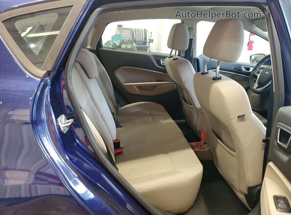 3FADP4EJ2GM204804 2016 FORD FIESTA Синий Вид задних сидений
