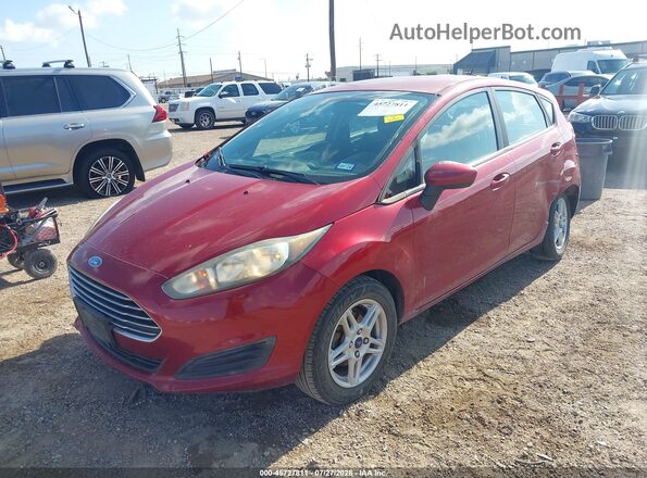 3FADP4EJ2HM132729 2017 FORD FIESTA Red Front left