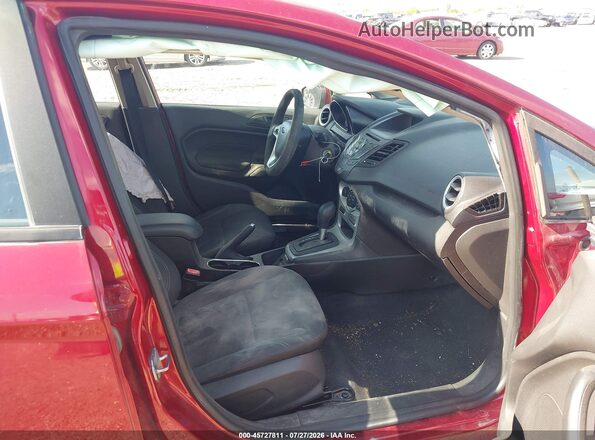 3FADP4EJ2HM132729 2017 FORD FIESTA Red Front interior view