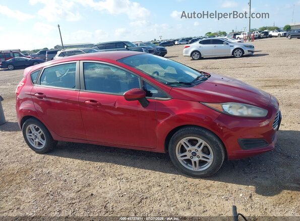 3FADP4EJ2HM132729 2017 FORD FIESTA Red Rear interior view
