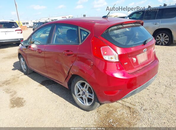 3FADP4EJ2HM132729 2017 FORD FIESTA Red Rear left
