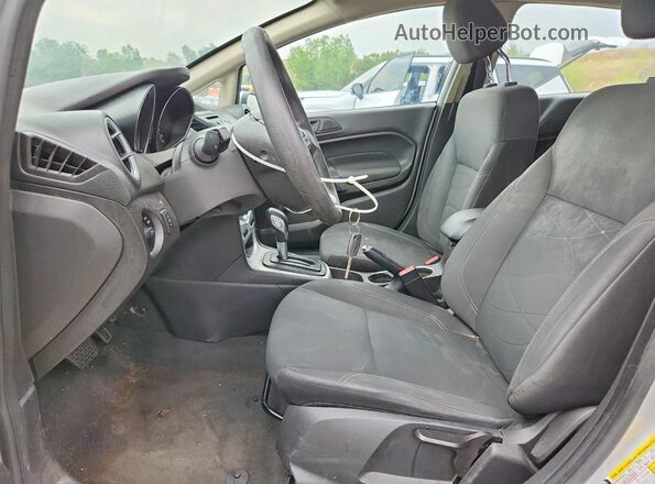 3FADP4EJ2HM146467 2017 FORD FIESTA Silver წინა სალონის ხედი