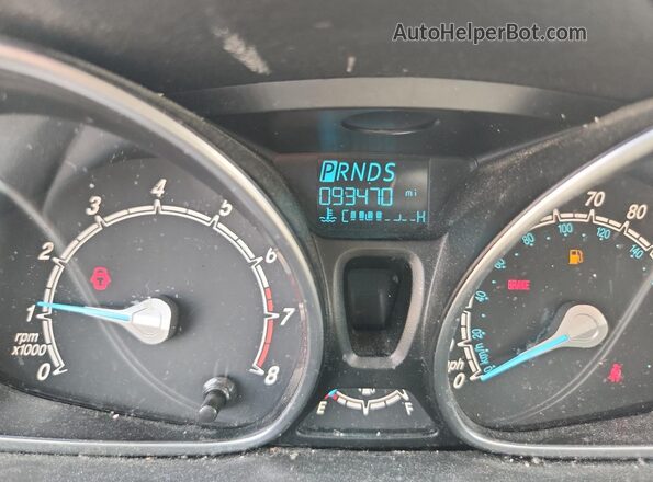 3FADP4EJ2HM146467 2017 FORD FIESTA Silver ხელსაწყოთა პანელის ხედი