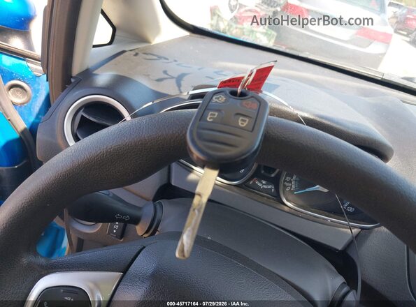 3FADP4EJ2HM158389 2017 FORD FIESTA Blue წინა პანელის ხედი
