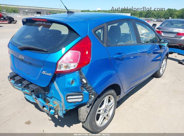 3FADP4EJ2HM158389 2017 FORD FIESTA Blue უკანა მარჯვენა