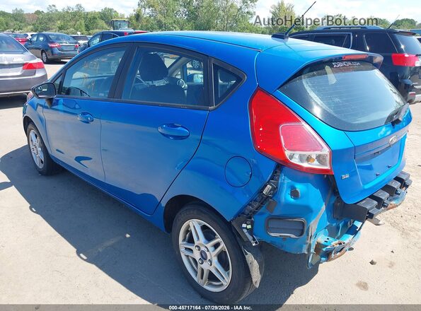 3FADP4EJ2HM158389 2017 FORD FIESTA Blue უკანა მარცხენა