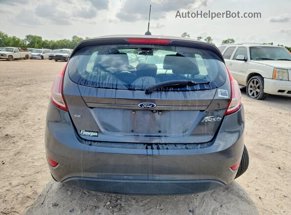 3FADP4EJ2JM117203 2018 FORD FIESTA Gray უკანა ხედი