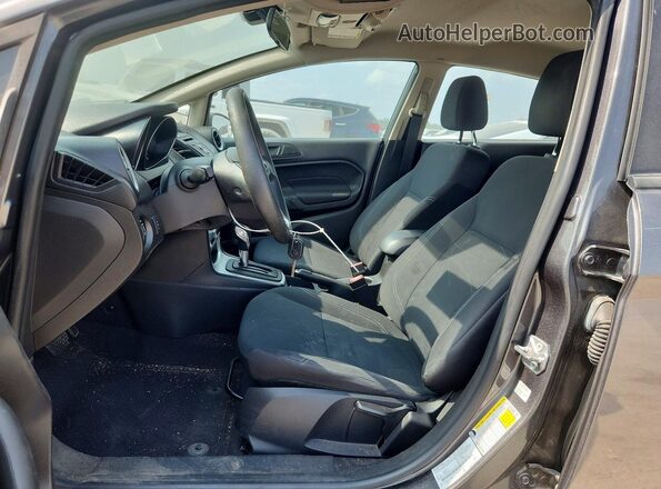 3FADP4EJ2JM117203 2018 FORD FIESTA Gray წინა სალონის ხედი
