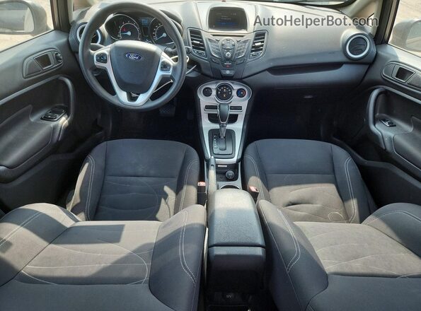 3FADP4EJ2JM117203 2018 FORD FIESTA Gray წინა პანელის ხედი