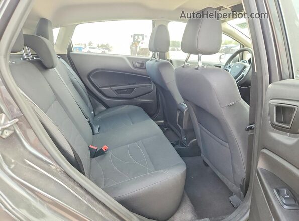 3FADP4EJ2JM117203 2018 FORD FIESTA Gray უკანა სავარძლების ხედი