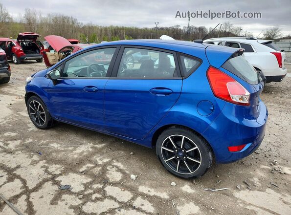 3FADP4EJ2KM114707 2019 FORD FIESTA Blue Rear left