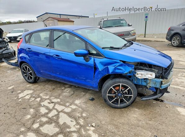 3FADP4EJ2KM114707 2019 FORD FIESTA Blue Front right