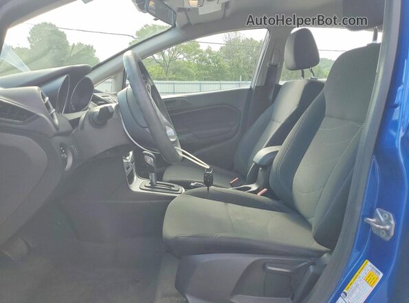 3FADP4EJ2KM125948 2019 FORD FIESTA Blue Вид салону спереду