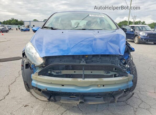 3FADP4EJ2KM125948 2019 FORD FIESTA Blue Вид спереду