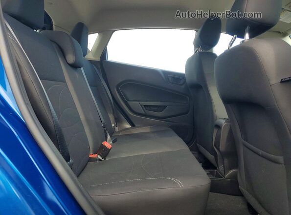 3FADP4EJ2KM125948 2019 FORD FIESTA Blue Вид задніх сидінь