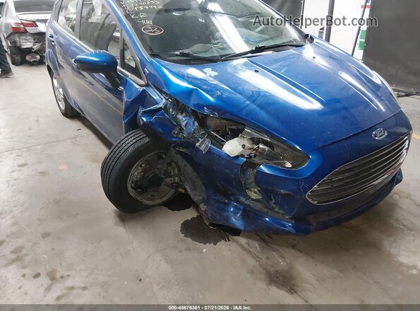 3FADP4EJ2KM153975 2019 FORD FIESTA Blue Vista frontal