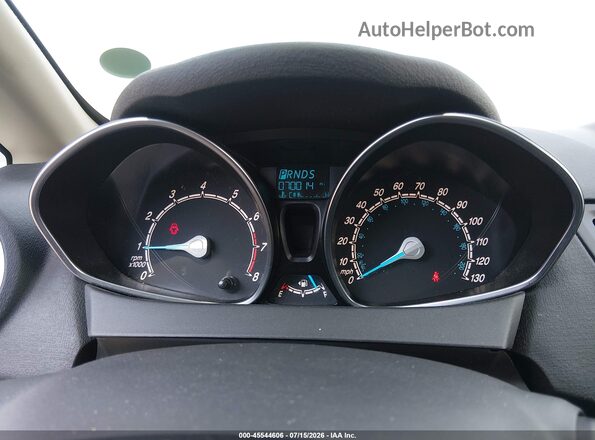 3FADP4EJ2KM157136 2019 FORD FIESTA Blue Rear seats view