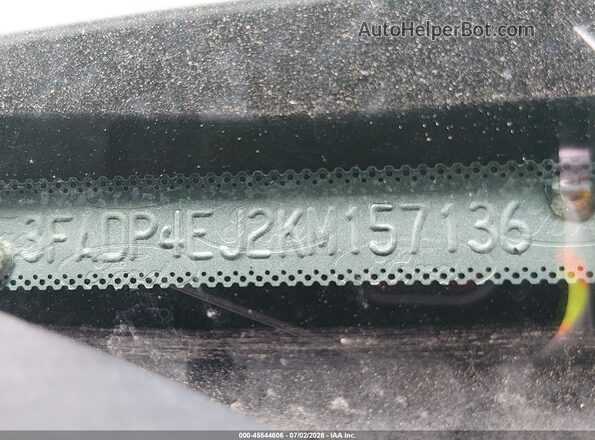 3FADP4EJ2KM157136 2019 FORD FIESTA Blue 