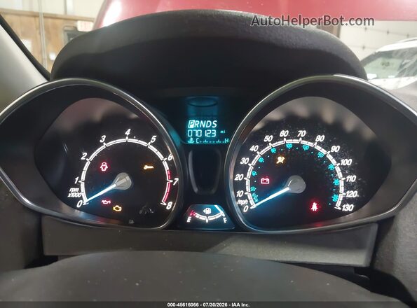 3FADP4EJ3GM175023 2016 FORD FIESTA Red Вид задніх сидінь