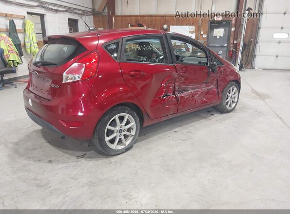 3FADP4EJ3GM175023 2016 FORD FIESTA Red Задня права чверть