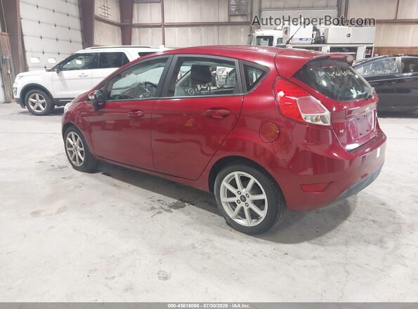 3FADP4EJ3GM175023 2016 FORD FIESTA Red Задня ліва чверть