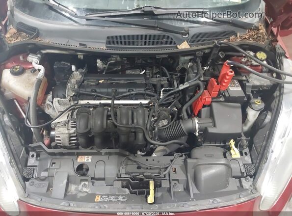 3FADP4EJ3GM175023 2016 FORD FIESTA Red Вид ззаду