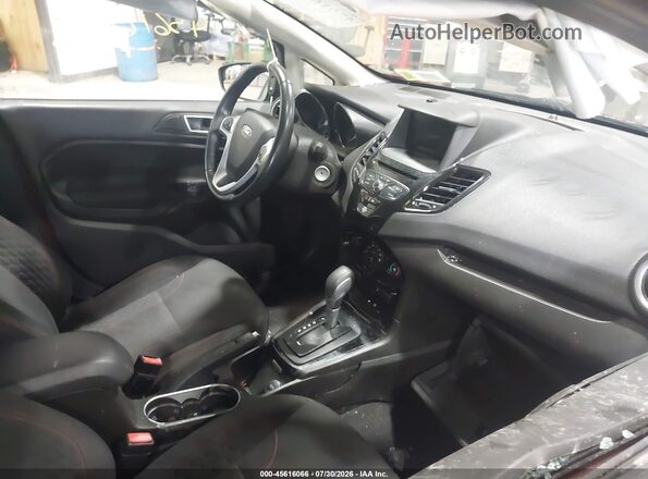 3FADP4EJ3GM175023 2016 FORD FIESTA Red Вид салону спереду