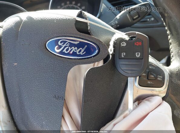 3FADP4EJ3GM207226 2016 FORD FIESTA Серебряный Вид панели приборов