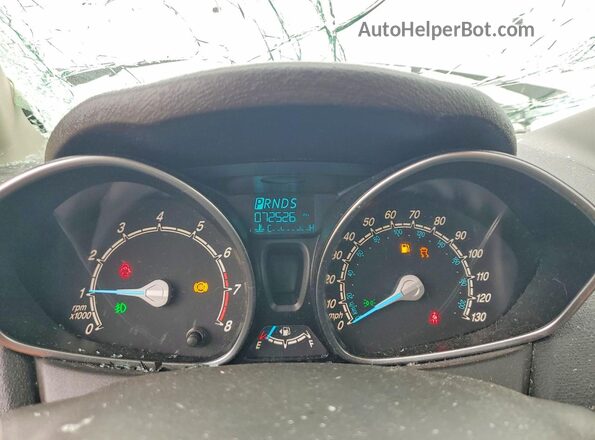 3FADP4EJ3HM150107 2017 FORD FIESTA White Սարքավորումների վահանակի տեսք