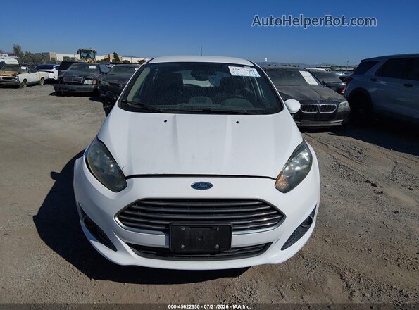 3FADP4EJ3HM170261 2017 FORD FIESTA White Vista del cuadro de instrumentos