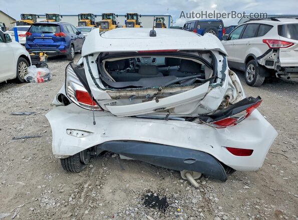 3FADP4EJ3JM103312 2018 FORD FIESTA White Widok z tyłu