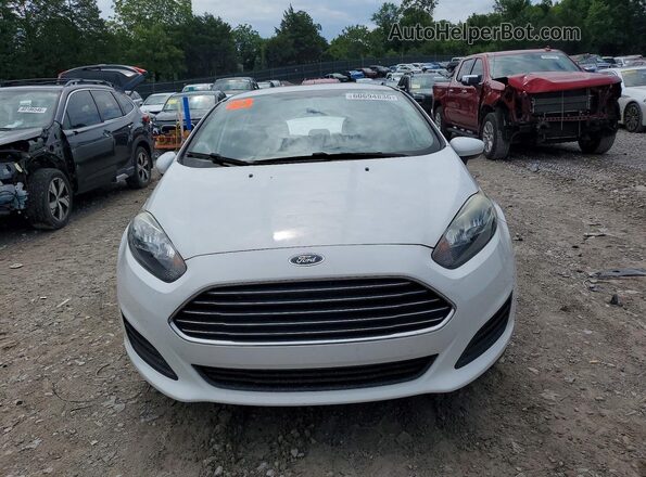 3FADP4EJ3JM103312 2018 FORD FIESTA White Widok z przodu