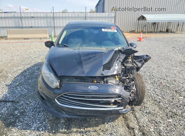 3FADP4EJ3JM114858 2018 FORD FIESTA Black Widok z przodu