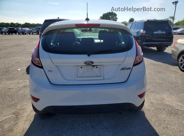 3FADP4EJ3JM122507 2018 FORD FIESTA White Widok z tyłu