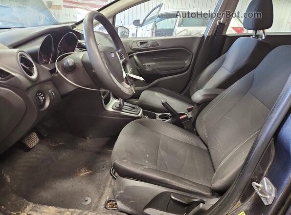 3FADP4EJ3KM131046 2019 FORD FIESTA Gray Widok wnętrza z przodu
