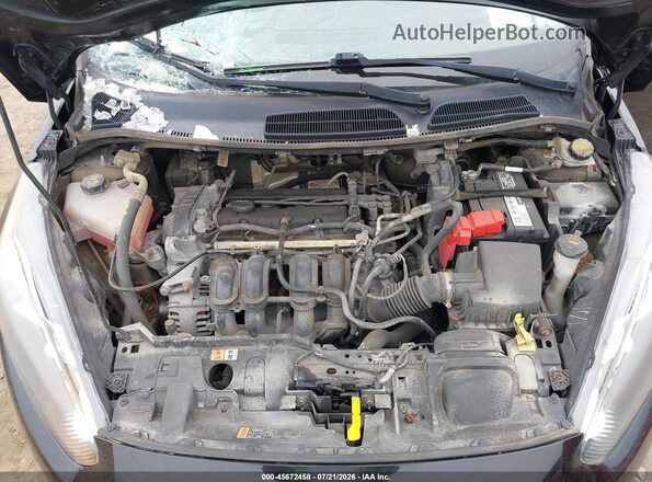 3FADP4EJ3KM155413 2019 FORD FIESTA Black Вид ззаду