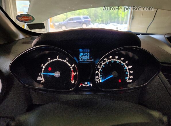 3FADP4EJ3KM161907 2019 FORD FIESTA White Սարքավորումների վահանակի տեսք