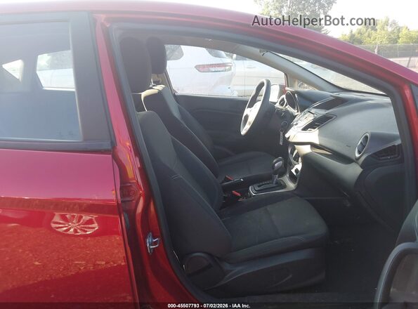 3FADP4EJ4HM113258 2017 FORD FIESTA Maroon Vista interior delantera