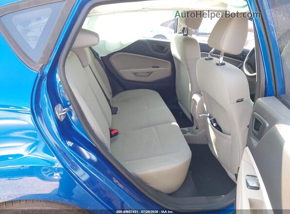 3FADP4EJ4JM138215 2018 FORD FIESTA Синий Вид наклейки с VIN-кодом